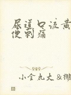 尿道口流黄脓小便刺痛