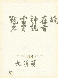 战雷神在线全集免费观看封面
