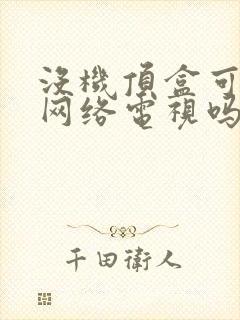 没机顶盒可以看网络电视吗