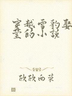 穿越雪豹娶了曹莹的小说