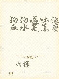 狗狗呕吐泡沫带血水是怎么回事