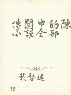 传闻中的陈芊芊小说全部