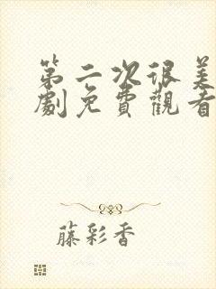 第二次很美电视剧免费观看