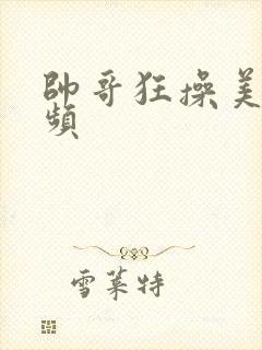 帅哥狂操美女视频