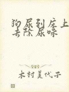 狗尿到床上怎么去除尿味封面