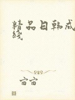 精品日韩成人在线