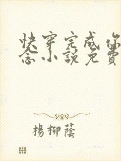 快穿完成你的执念小说免费阅读