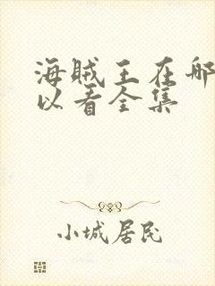 海贼王在哪里可以看全集