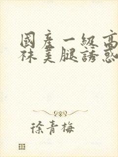 国产一级高跟丝袜美腿诱惑