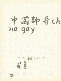 中国帅哥china gay