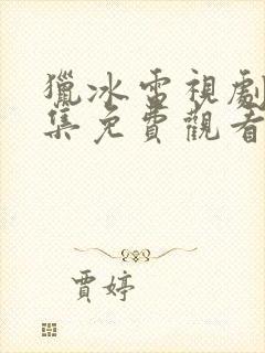 猎冰电视剧40集免费观看