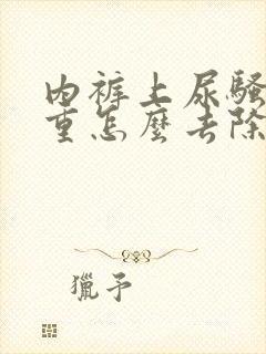 内裤上尿骚味很重怎么去除