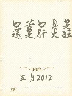 口苦口臭是胃火还是肝火旺引起的封面