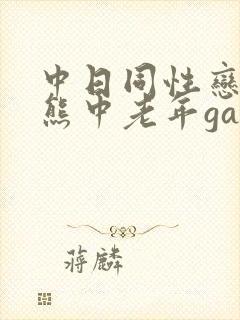 中日同性恋男胖熊中老年gay