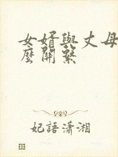 女婿与丈母娘什么关系封面