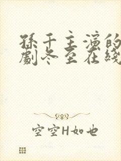 孙千主演的电视剧冬至在线观看封面