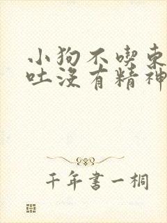 小狗不吃东西呕吐没有精神怎么办