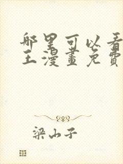 哪里可以看海贼王漫画免费