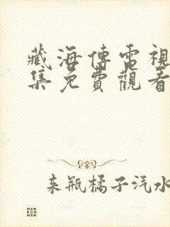 藏海传电视剧全集免费观看几点更新