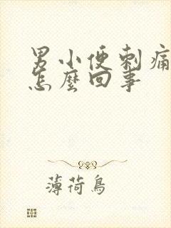 男小便刺痛有血怎么回事