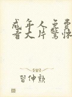 成年人免费在线看大片惊悚片