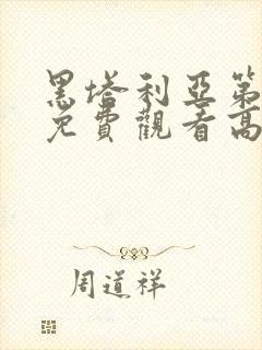 黑塔利亚第一季免费观看高清封面