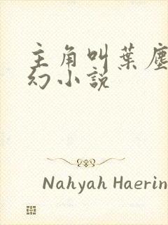 主角叫叶尘的玄幻小说