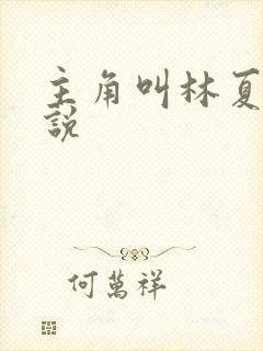 主角叫林夏的小说