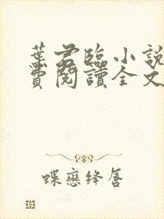 叶君临小说(免费阅读全文)