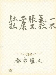 肚子胀气一直想拉屎又拉不出来怎么回事封面