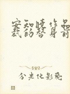 安知晓作品:总裁的替身前妻免费阅读下载