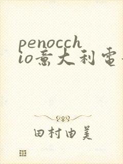 penocchio意大利电影免费播放封面