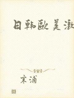 日韩欧美激情片封面