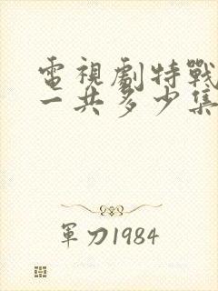 电视剧特战荣耀一共多少集