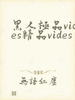黑人极品vides精品vides