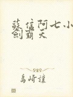 苏信阿七小说一剑霸天