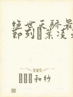 绝世天骄最新章节列·叶凌天