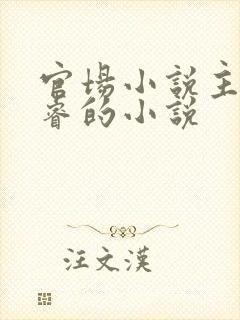 官场小说主角李睿的小说封面