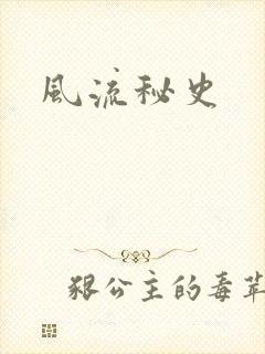 风流秘史封面
