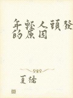 年轻人头发白了的原因