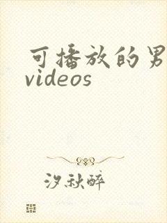 可播放的男同志videos