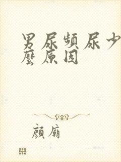 男尿频尿少是什么原因