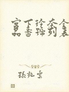 宫下玲奈全部作品番号列表