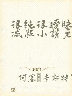 很纯很暧昧未删减版小说免费阅读封面