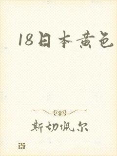 18日本黄色封面