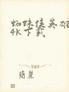 蜘蛛侠英雄无归4k下载