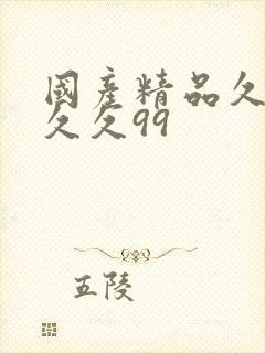 国产精品久久久久久99