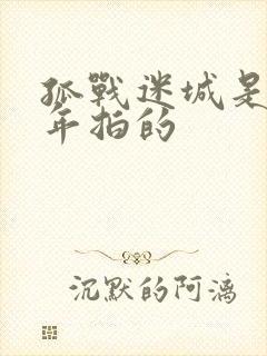 孤战迷城是哪一年拍的