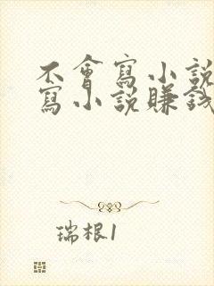 不会写小说但想写小说赚钱