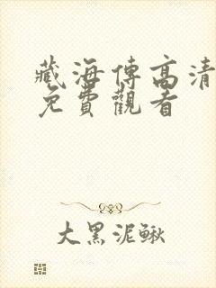 藏海传高清全集免费观看